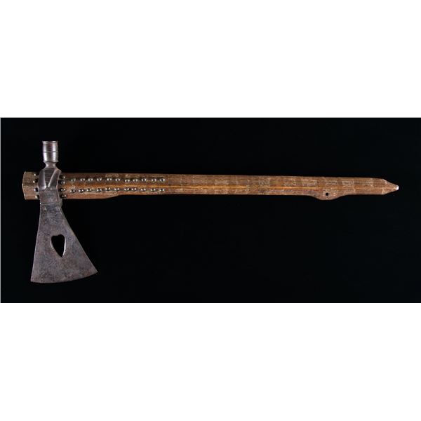 CONTEMPORARY NATIVE AMERICAN PIPE TOMAHAWK.
