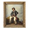 Image 1 : FINE GENRE PAINTING OF 19th CENTURY SAILOR OR