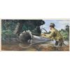 Image 2 : BOB KUHN PRESENTATION "FLY FISHING" PAINTING.