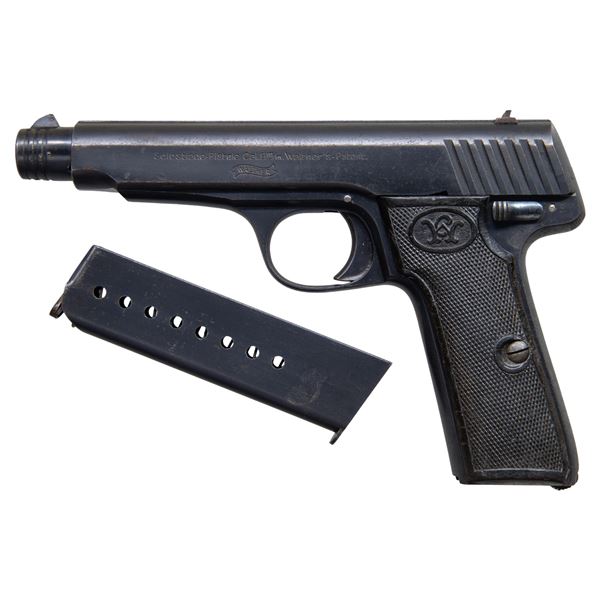 RARE WALTHER MODEL 6 PISTOL.