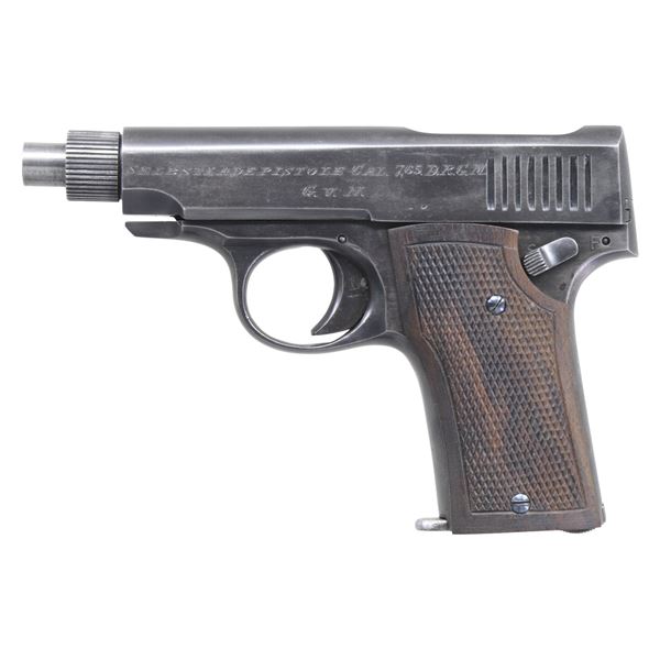 RARE NORDHEIM SELBSTLADE PISTOL.