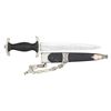 Image 2 : WWII GERMAN M1936 CHAINED SS DAGGER.