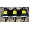 Image 1 : (3) Fanuc #A06B-0221-B000 AC Servo Motors w/ #A860-2000-T301 Encoders