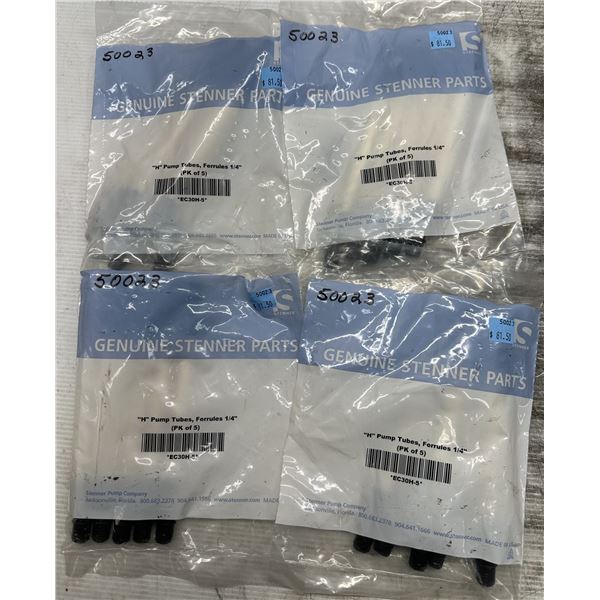 (4) Genuine Stenner Parts #EC30H-5 Pump Tubes