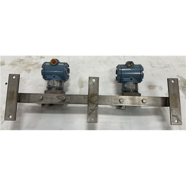 (2) Rosemount #CG4A22A1AB4E5 Digital Pressure Gauge Transmitters