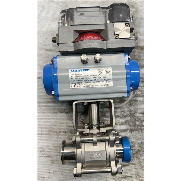 Jamesbury #VPVL200SR4/5BD Actuator w/#AMI971DA13SRM Communication & Control Module