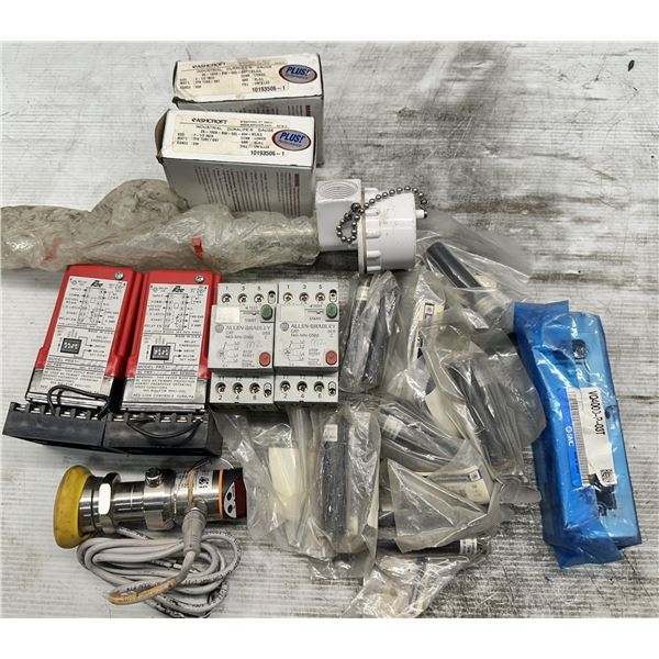 Lot of Misc. Allen Bradley, Ashcroft, SMC Items Plus More+++