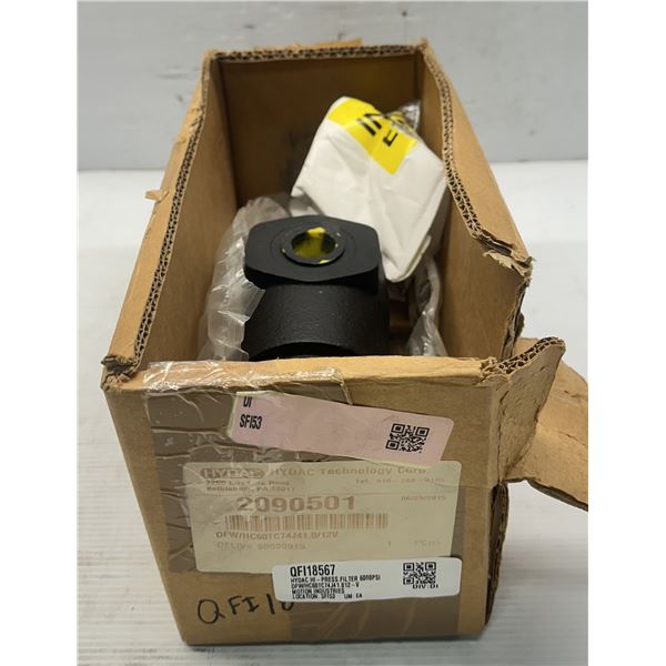 Hydac #DFW/HC60TC74J41.0/12V Oil Filter