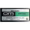 Image 4 : Oriental Motor #5GU36RH Gear Head
