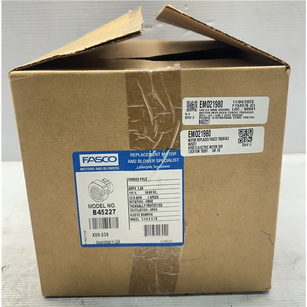 Fasco #B45227 Blower