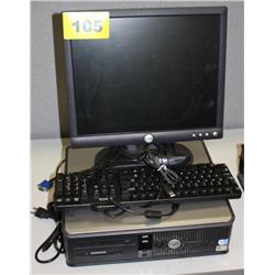 Complete Dell Optiplex Desk Top Computer