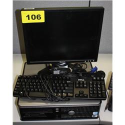 Complete Dell Optiplex Desk Top Computer