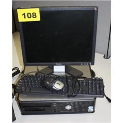 Complete Dell Optiplex Desk Top Computer