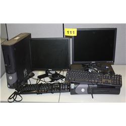 Set of 2 Dell Optiplex Desk Top Computer