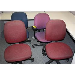 Lot Of 4 Office Chairs