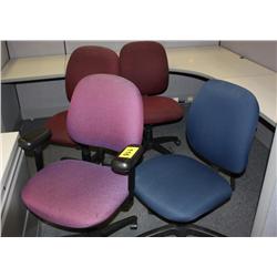 Lot Of 4 Office Chairs