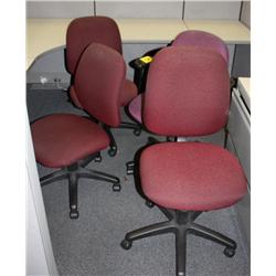 Lot Of 5 Office Chairs