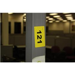 6 Cubical 12 Station Office Dividers Includes countertops, and all the filling cabinets