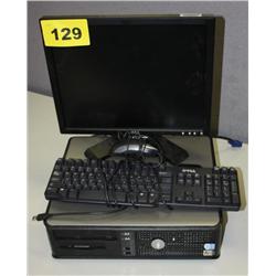 Complete Dell Optiplex Desk Top Computer