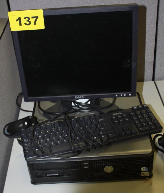 Complete Dell Optiplex Desk Top Computer