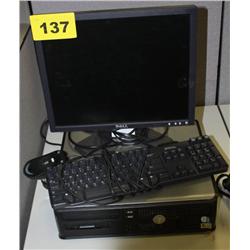 Complete Dell Optiplex Desk Top Computer