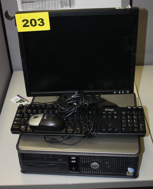 Complete Dell Optiplex Desk Top Computer