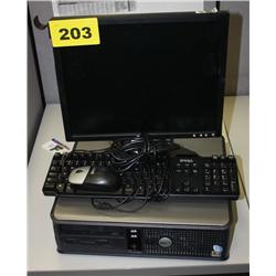 Complete Dell Optiplex Desk Top Computer