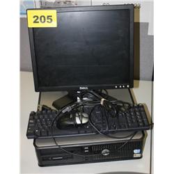 Complete Dell Optiplex Desk Top Computer