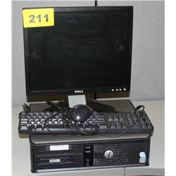 Complete Dell Optiplex Desk Top Computer