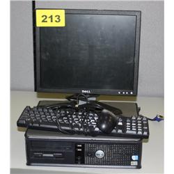 Complete Dell Optiplex Desk Top Computer