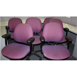 Lot Of 6 Office Chairs