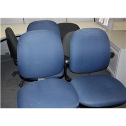 Lot Of 6 Matching Office Chairs