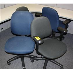Lot Of 4 Office Chairs