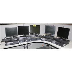Lot of 5 Dell Optiplex Desktop Computers