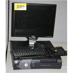 Complete Dell Optiplex Desk Top Computer
