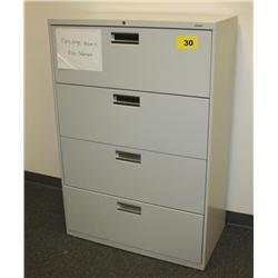 Hon 4 Drawer Lateral Filing Cabinet
