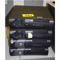 Lot of 4 Dell Optiplex Computers