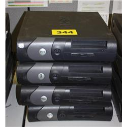 Lot of 4 Dell Optiplex Computers