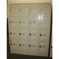 Panel Of 16 Foot Lockers