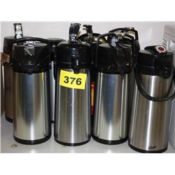 Lot Of 8 Coffee Carafes