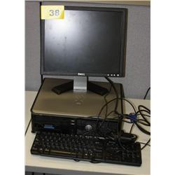 Complete Dell Optiplex Desk Top Computer