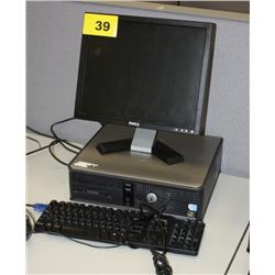 Complete Dell Optiplex Desk Top Computer