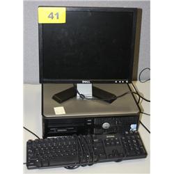 Complete Dell Optiplex Desk Top Computer