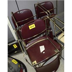 Lot of 6 Plastic Chairs