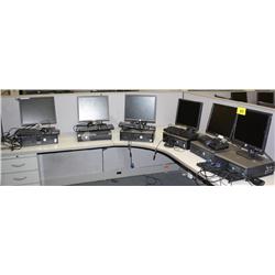 Lot of 6 Dell Optiplex Desktop Computers