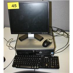Complete Dell Optiplex Desk Top Computer