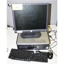 Complete Dell Optiplex Desk Top Computer