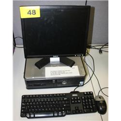 Complete Dell Optiplex Desk Top Computer