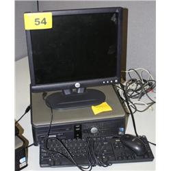 Complete Dell Optiplex Desk Top Computer