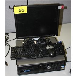 Complete Dell Optiplex Desk Top Computer
